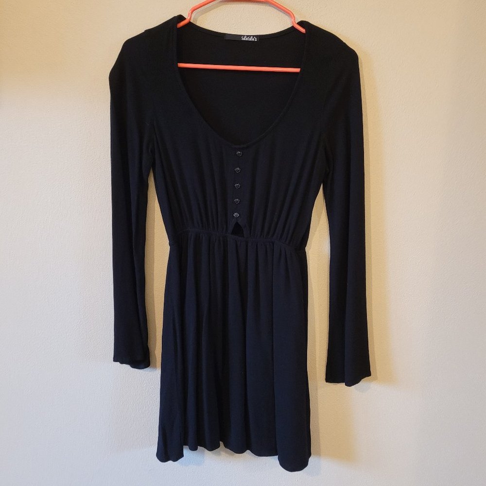 Peep Hole A Line Dress
